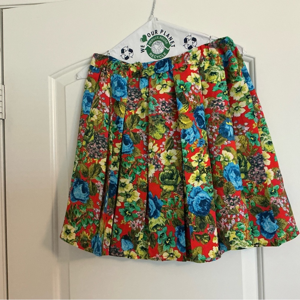 Sugarlips Multicolor Floral A-Line Skirt